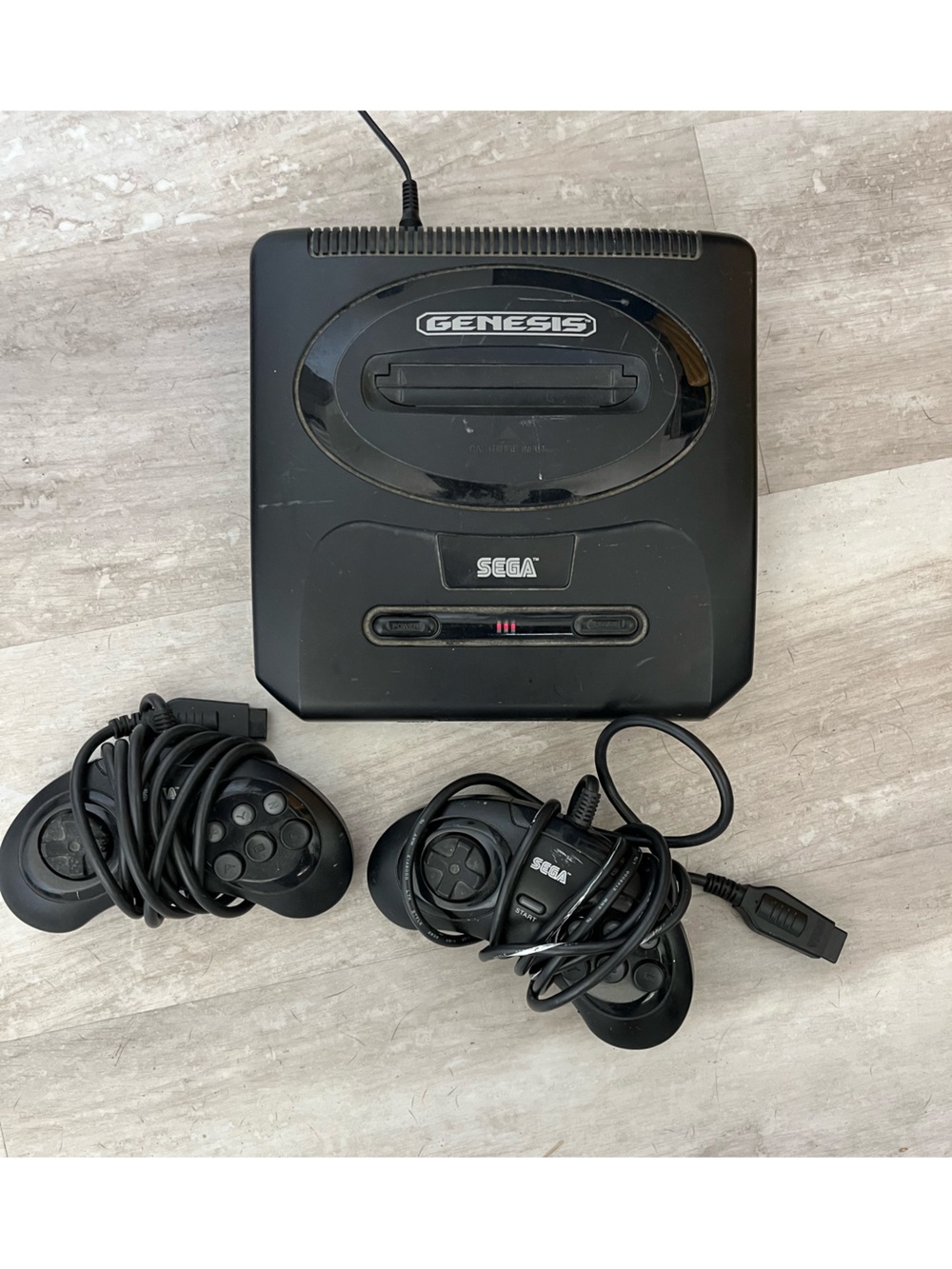 SEGA Genesis Classic Gaming Console with Two Wired Controllers